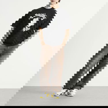 Majica kratkih rukava BAPE A Bathing Ape Gothic College T-Shirt Crna | 001TEL801330M-BLK, 4