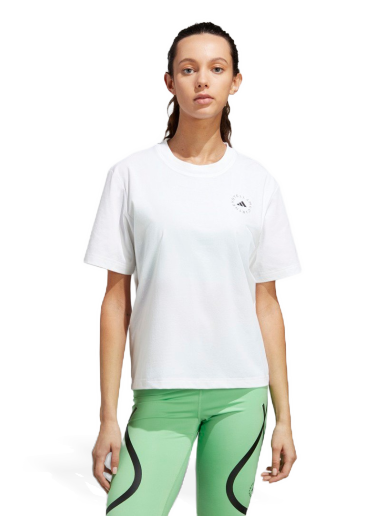 Majica kratkih rukava adidas Originals by Stella McCartney TrueCasuals Regular Sportswear Tee Bijela | HR9167