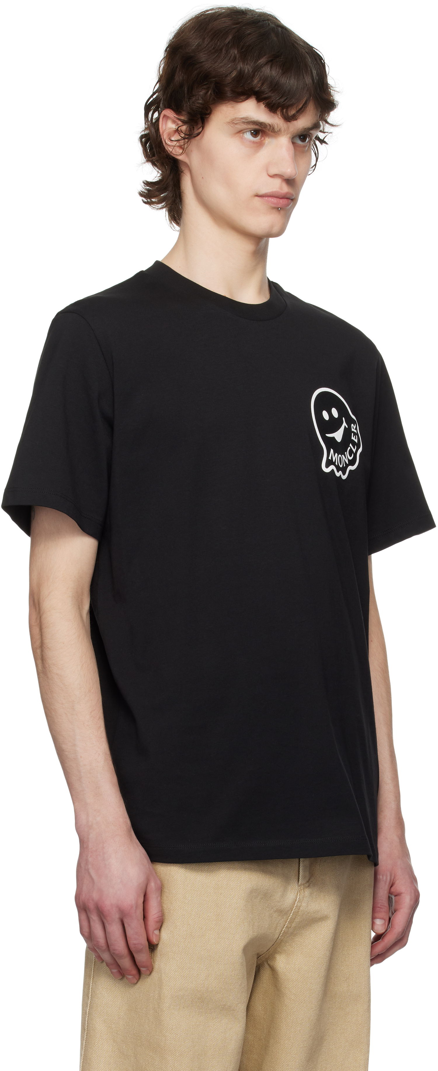 Majica kratkih rukava Moncler Moncler Creativo Graphic T-Shirt Crna | K10918C0001889AJS, 1