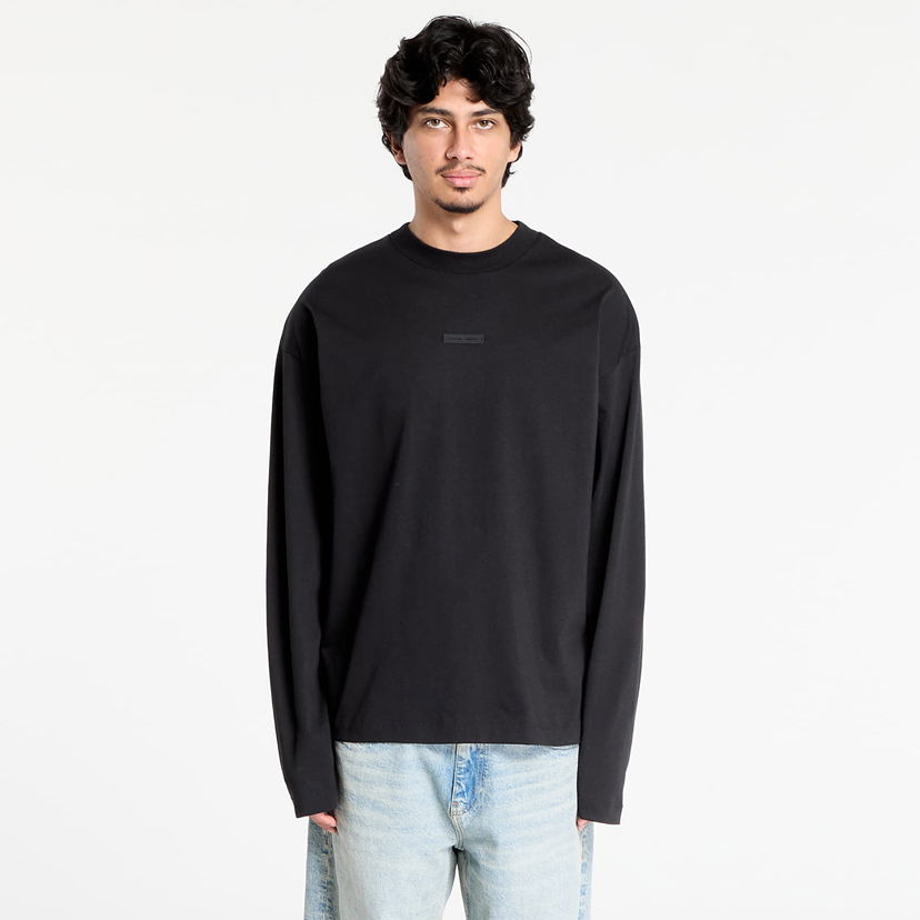 Majica kratkih rukava Fear of God Fear of God Essentials Classic Long Sleeve T-Shirt Crna | 125SP254200F-861
