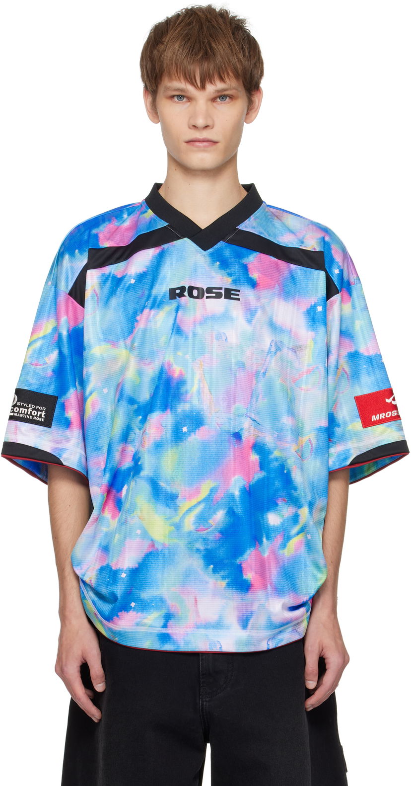 Majica kratkih rukava Martine Rose Martine Rose Printed Rugby T-Shirt Višebojno | 197JT14534