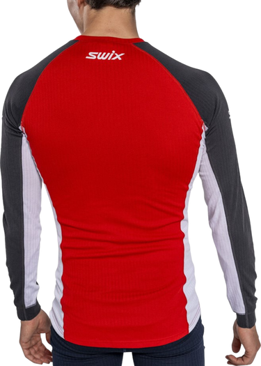 Majica kratkih rukava SWIX Swix RaceX Classic Long Sleeve Top Crvena | 10115-23-99955, 2