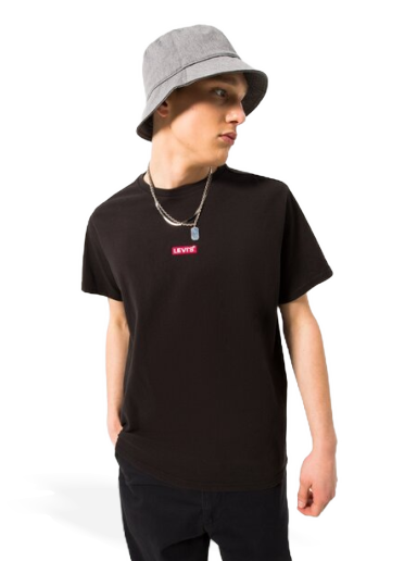 Majica kratkih rukava Levi's ® Relaxed Baby Tab Tee Crna | 795540025