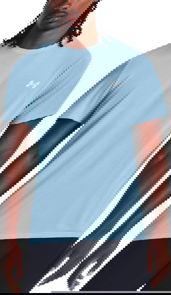 Majica kratkih rukava Under Armour Seamless Stride Plava | 1375692-490, 0