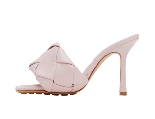 Tenisice i cipele Bottega Veneta Lido Heeled Sandals "Pink" Ružičasta | 608854 VBSS0