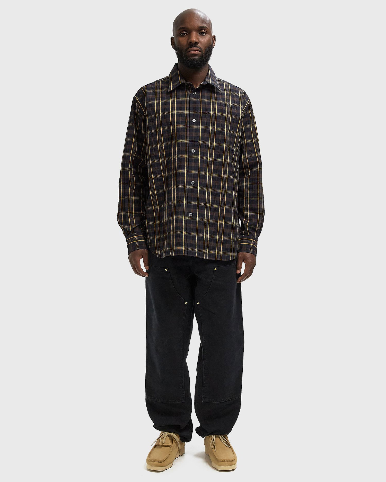 Košulja NORSE PROJECTS Mo Oversized Wool Check Shirt Višebojno | N40-0838-7059, 1
