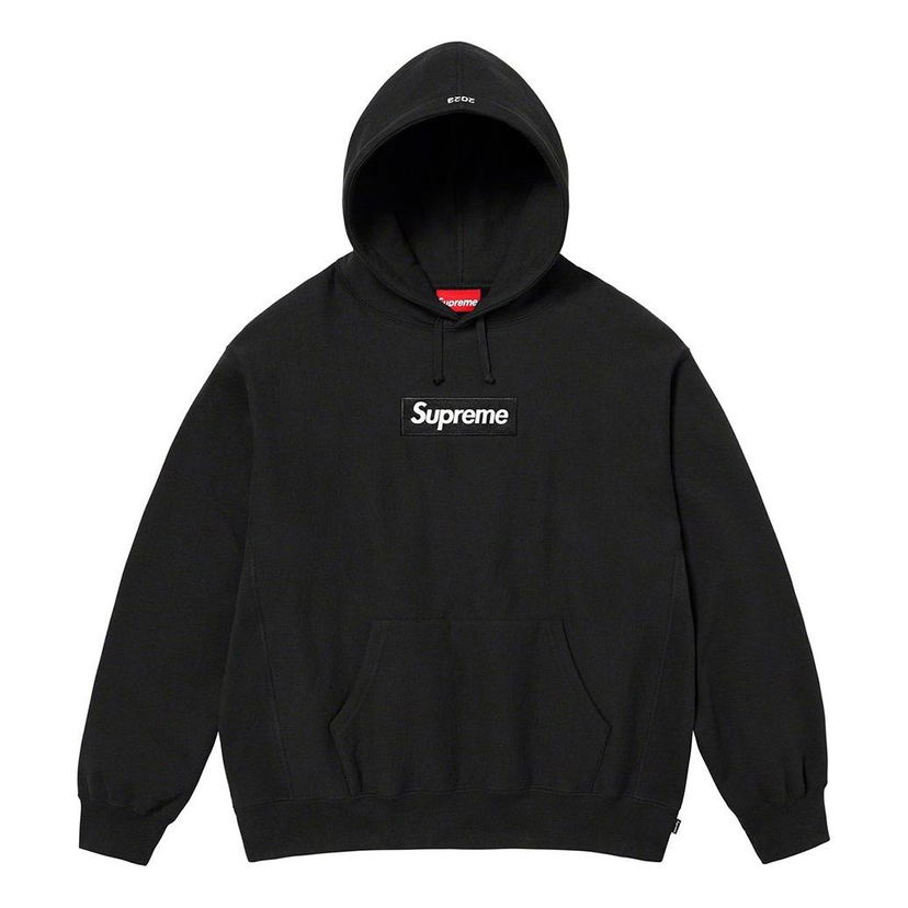 Dukserice Supreme Box Logo Hoodie Crna | SUP-FW23-226