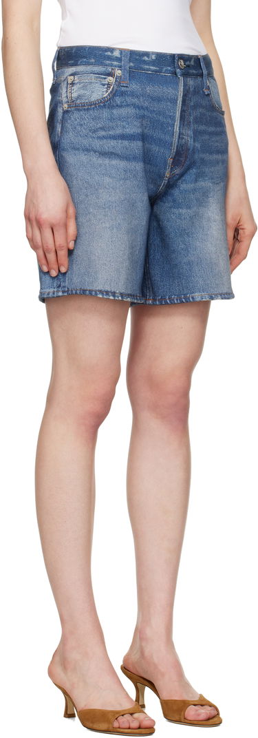 Kratke hlače rag & bone Rag & Bone Miramar Terry Kaia Shorts Plava | WCW25S90008200, 1