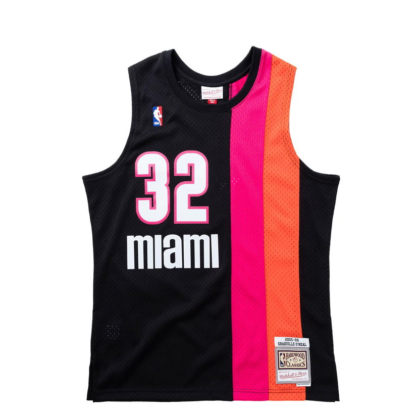 Dres Mitchell & Ness Swingman Jersey Miami Heat 2005-06 Shaquille O'Neal #32 Swingman Jersey Crna | SMJYCP19243-MHEBLCK05SON