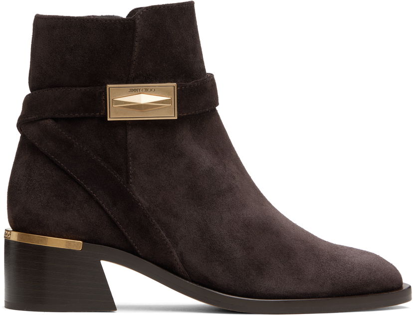 Odjeća Jimmy Choo Jimmy Choo Diantha 45 Suede Ankle Boots Smeđa | DIANTHA 45 HLJ
