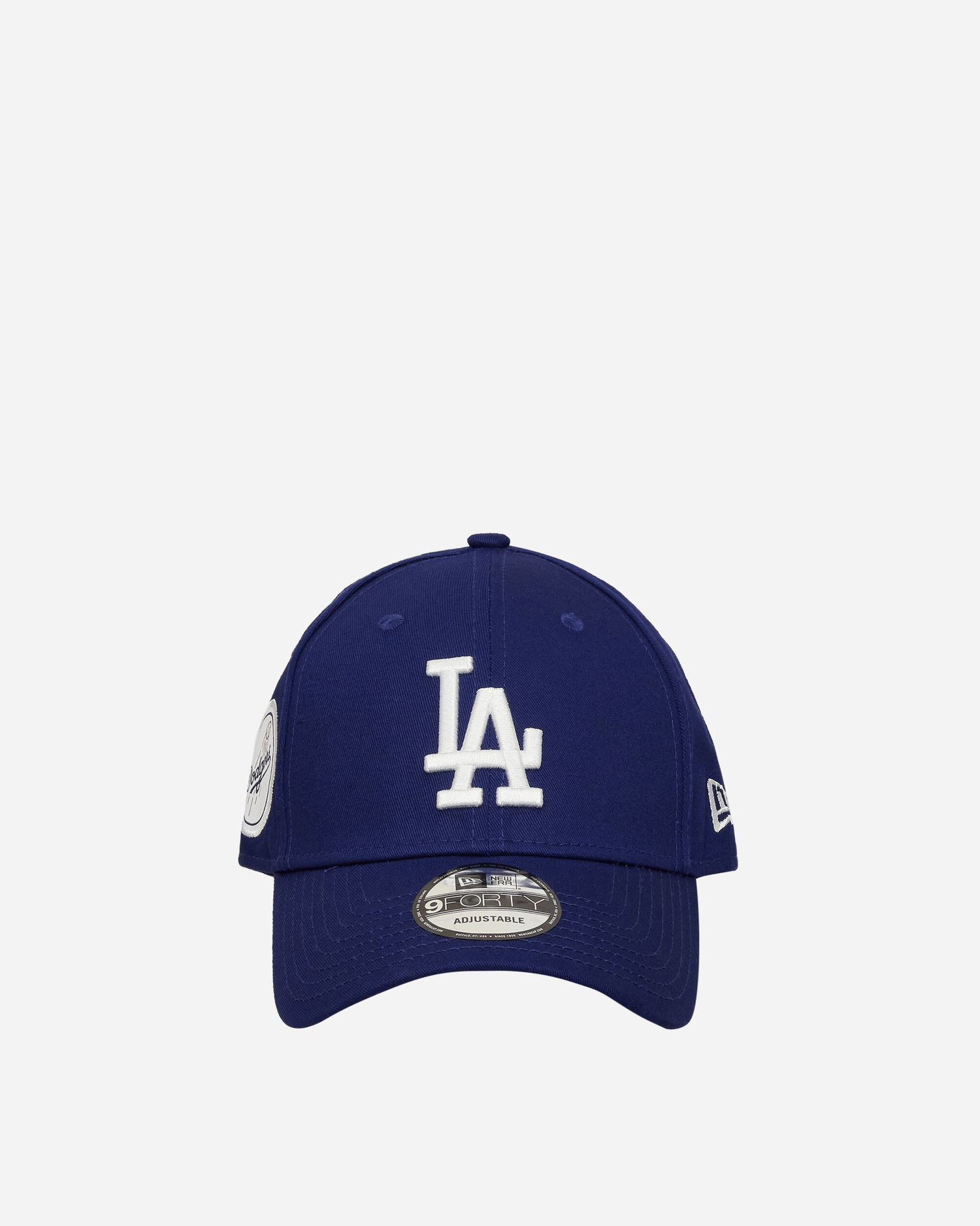 Kapa New Era LA Dodgers Team Side Patch 9FORTY Adjustable Cap Tamnoplava | 60364396 DRYWHI, 1