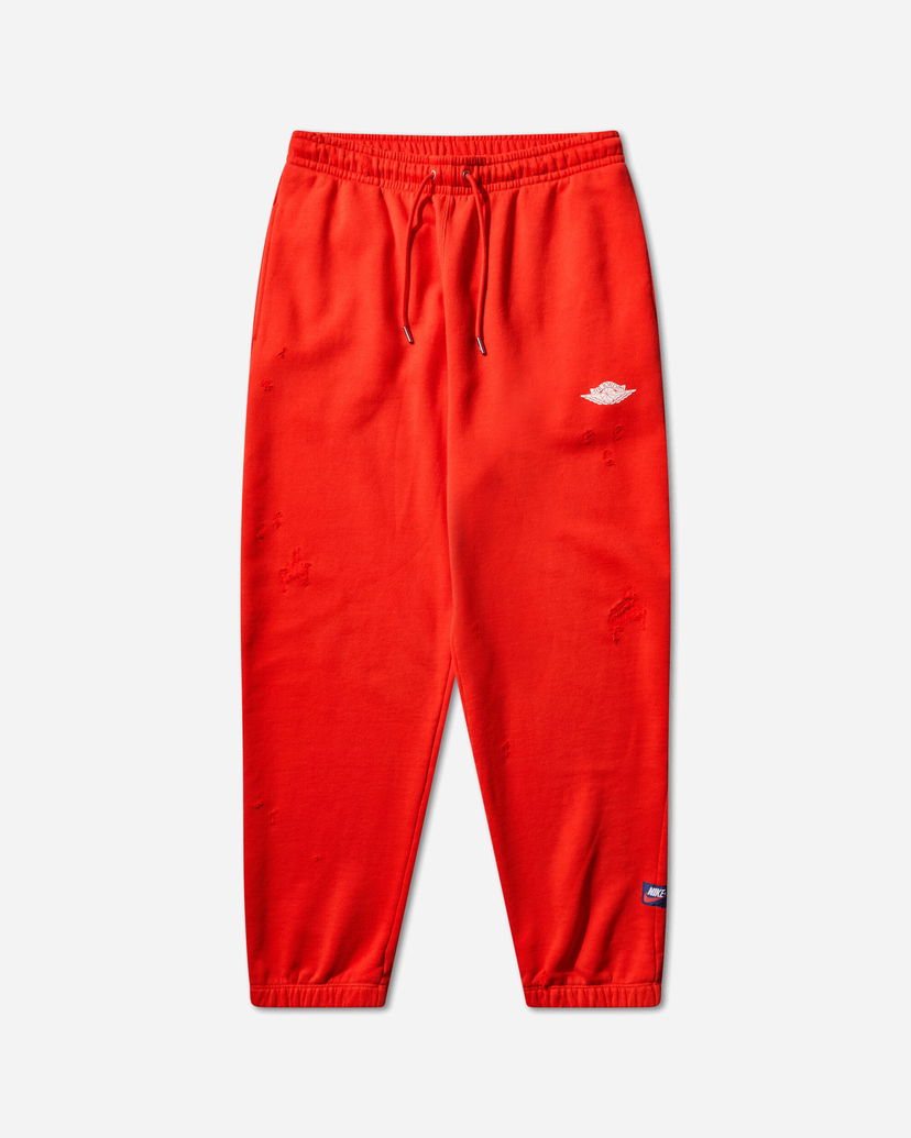 Trenirka Jordan Rare Air Distressed Fleece Pants Crvena | IB2999-673