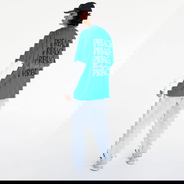 Majica kratkih rukava PREACH Logo Wording T-Shirt GOTS Plava | 0399005496, 3