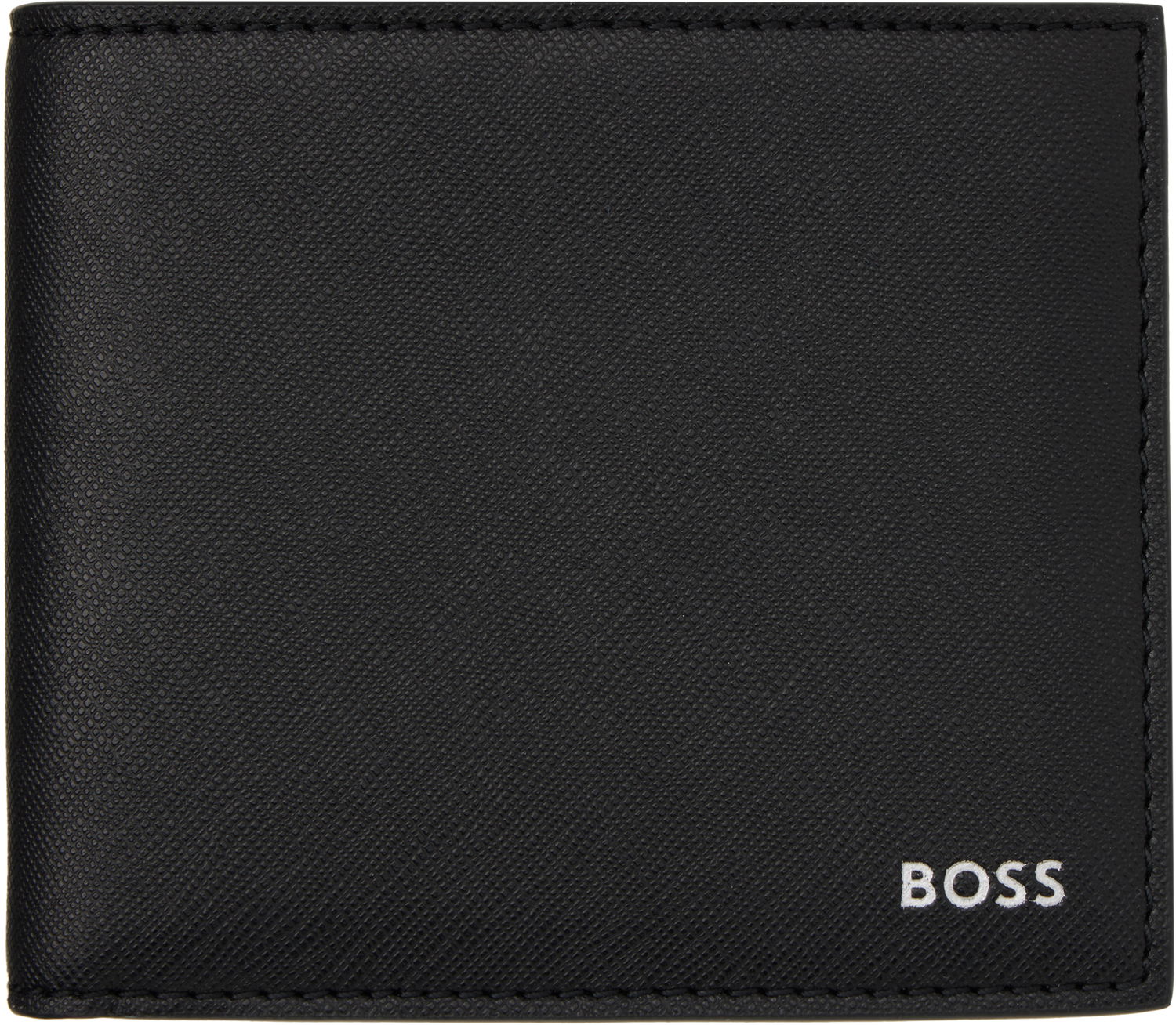 Novčanik BOSS Saffiano Leather Wallet Crna | 50536717, 0