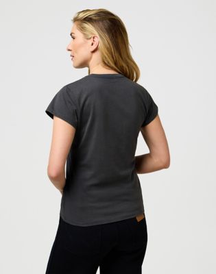 Majica kratkih rukava Wrangler Wild West Graphic Slim Shrunken T-Shirt XS Siva | 112370767:XS, 1