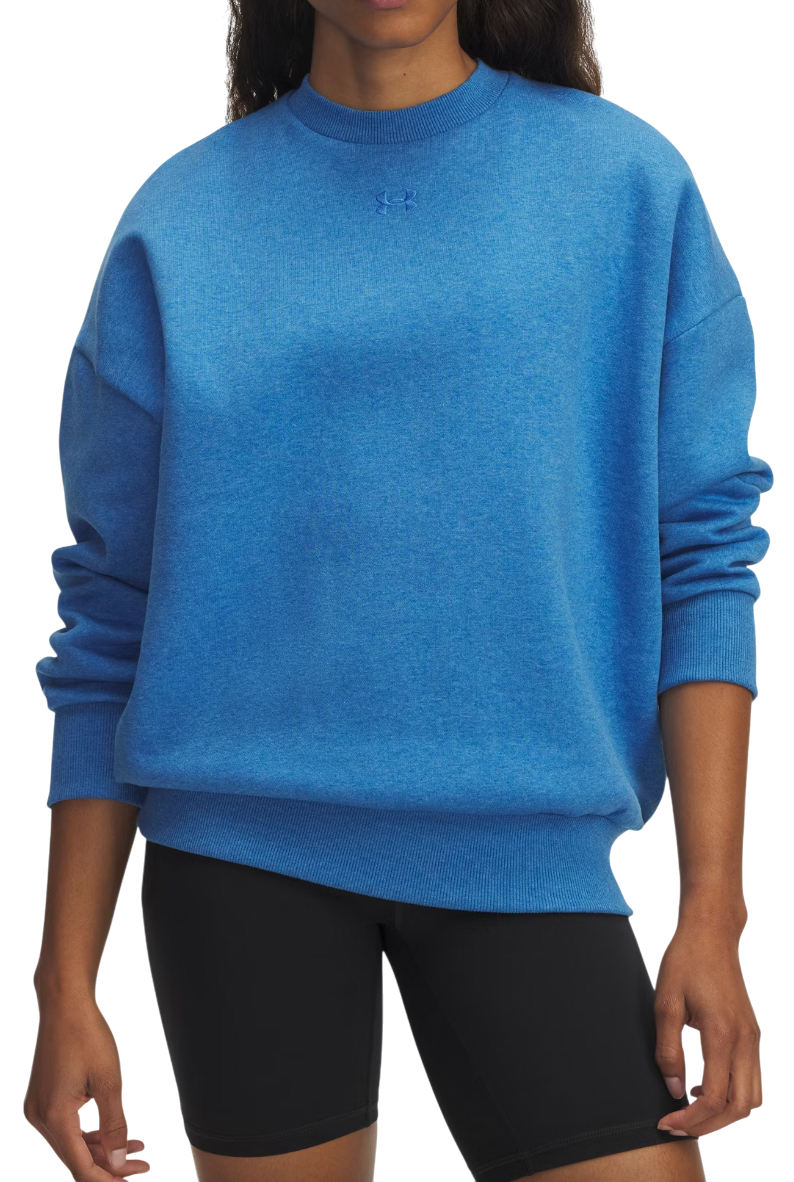 Dukserice Under Armour Oversized Rival Fleece Crew Sweatshirt Plava | 1386463-403, 0