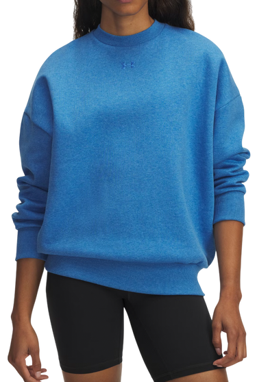 Dukserice Under Armour Oversized Rival Fleece Crew Sweatshirt Plava | 1386463-403, 0