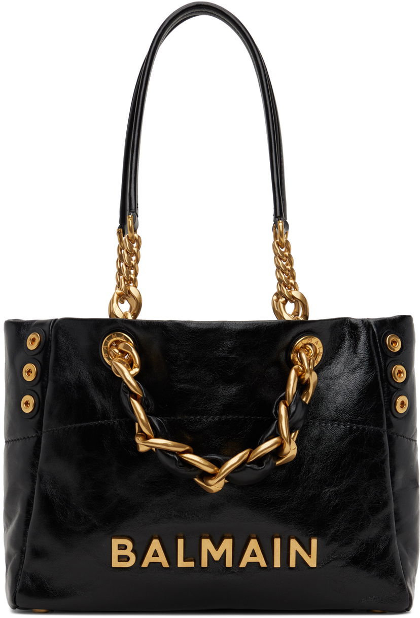 Tote bag Balmain 1945 Tote Bag Crna | CN1FD871LPPL