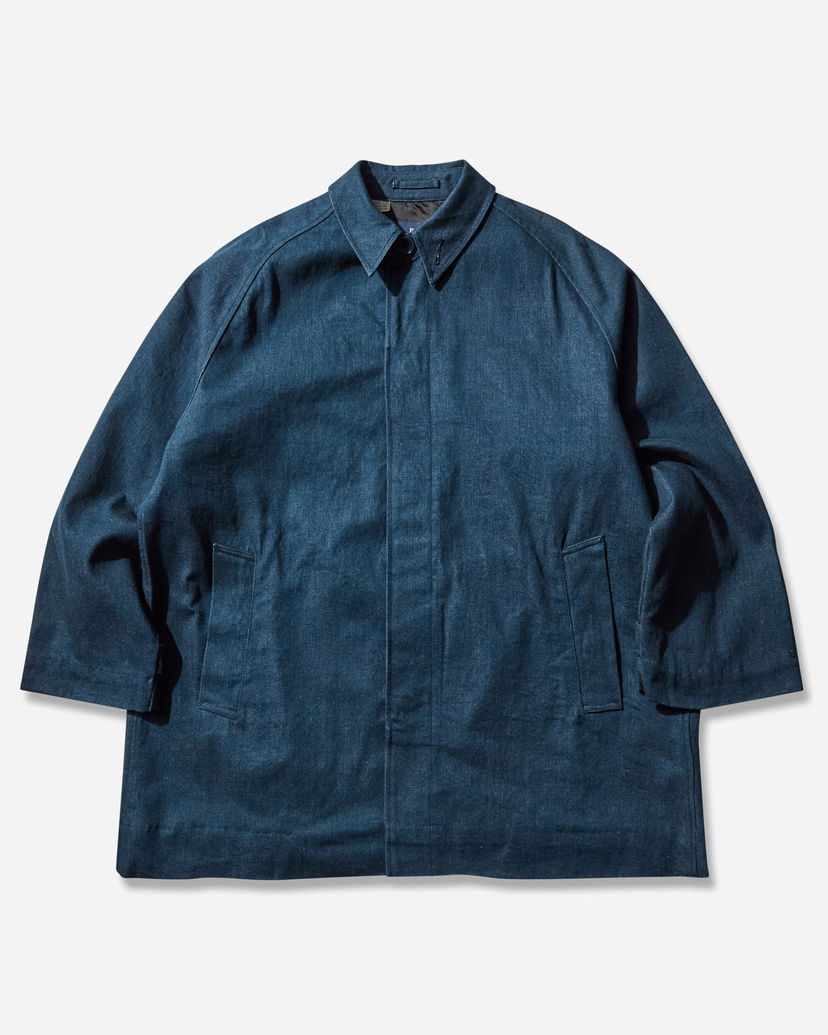Kaputi Levi's Blue Tab Denim Mac Coat Plava | 0033T 0000
