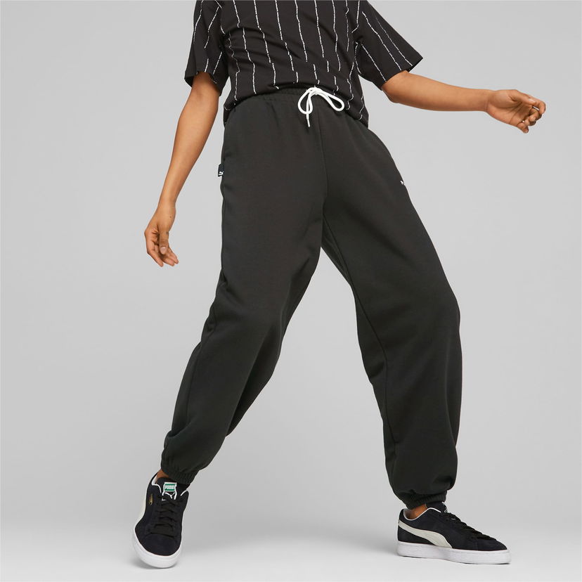 Trenirka Puma TEAM Sweatpants Crna | 538382_01