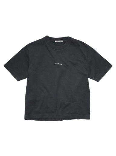Majica kratkih rukava Acne Studios Crewneck T-shirt Crna | FN-WN-TSHI000196