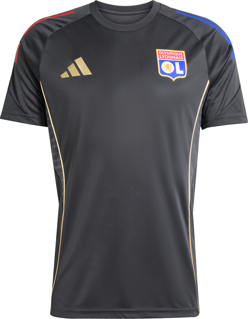 Dres adidas Originals Olympique Lyonnais Training Jersey 2025/26 Crna | jl7787