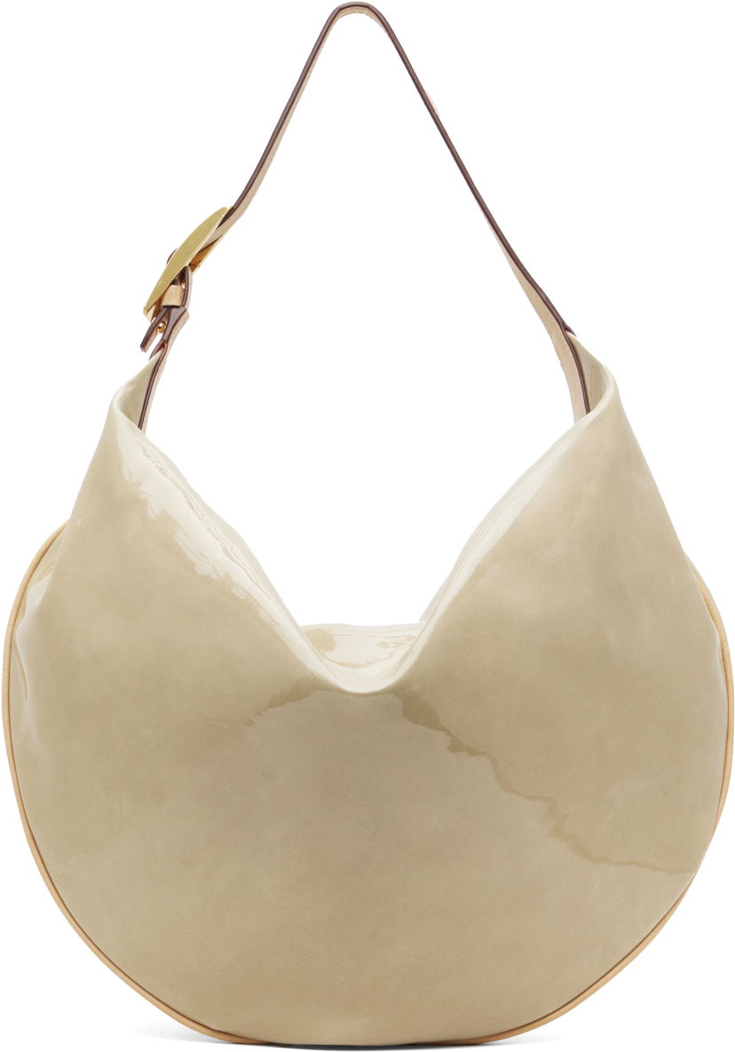 Ručna torbica Tory Burch Tory Burch Patent Balloon Bag Bež | 171918-200