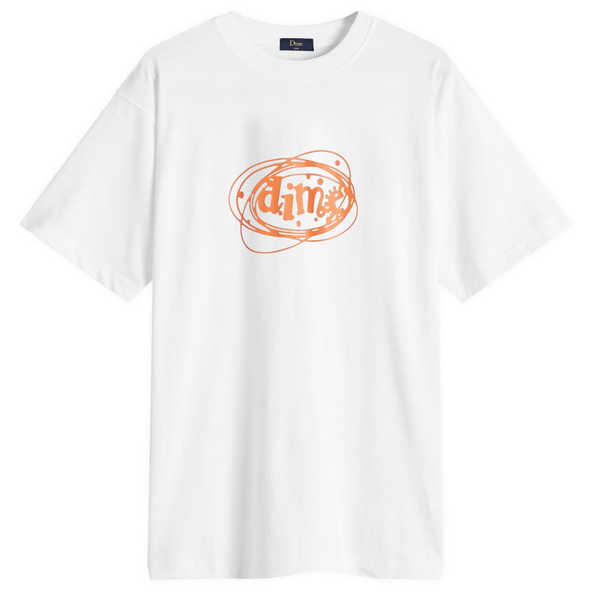 Majica kratkih rukava Dime Cosmos Graphic T-Shirt - Size Large Bijela | DIMEHO2458WHT