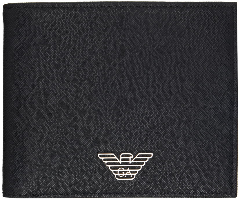 Novčanik Emporio Armani Logo Wallet Crna | Y4R168 Y138E