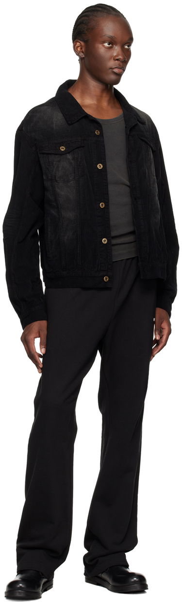 Jakna We11done We11done Faded Corduroy Jacket Crna | WD-JK2-24-082-U-BK, 3