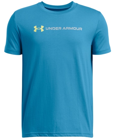 Majica kratkih rukava Under Armour Under Armour Logo Wordmark Short Sleeve T-Shirt Plava | 1389963-452, 0