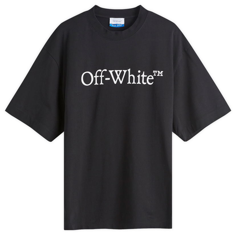 Majica kratkih rukava Off-White Bookish Skate T-Shirt Crna | OMAA120C99JER0081001