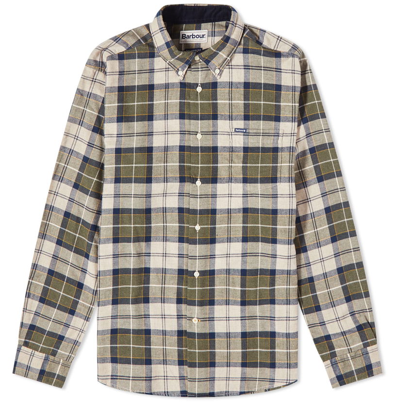 Košulja Barbour Fortrose Tailored Plaid Flannel Shirt Višebojno | MSH4991TN16