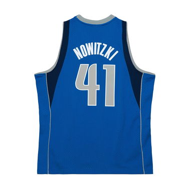 Majica kratkih rukava Mitchell & Ness NBA Dalls Mavericks Dirk Nowitzki Dark Jersey Tamnoplava | SMJY4192-DMA10DNOCPBL, 2