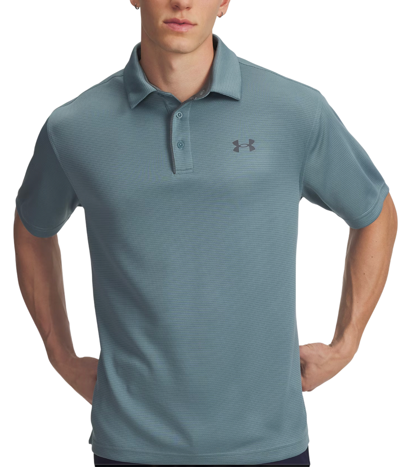 Polo majica Under Armour Polo Shirt Tech Polo Tirkiz | 1290140-587