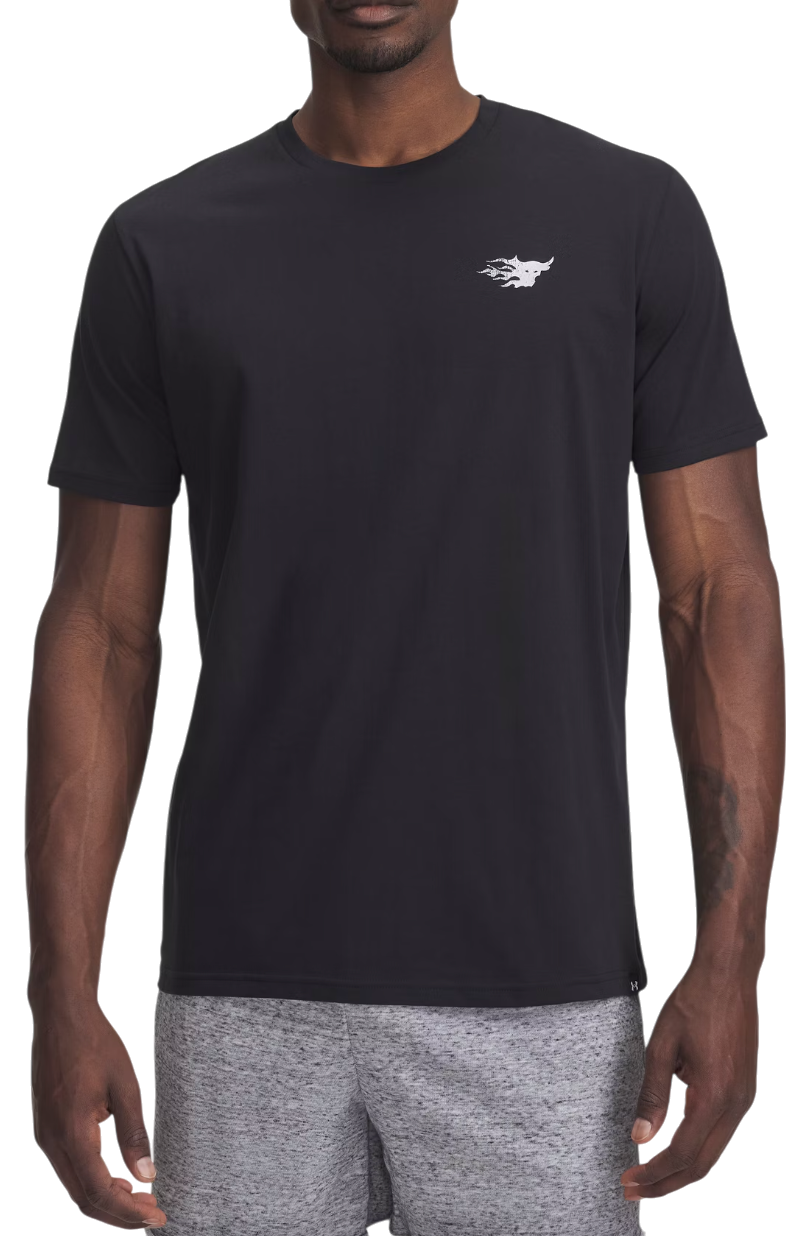 Majica kratkih rukava Under Armour Project Rock Truck Short Sleeve T-Shirt Crna | 1389944-001