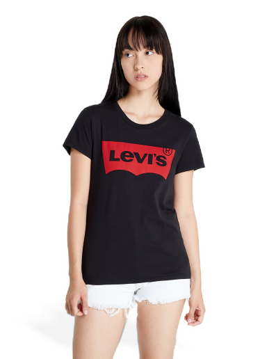 Majica kratkih rukava Levi's Batwing Tee Crna | 17369-0201 black