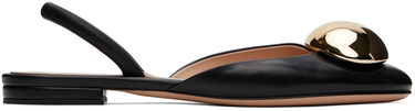 Njega cipela Gianvito Rossi Gianvito Rossi Sphera Slingback Ballerina Flats Crna | G93035.05RIC.NXF, 0