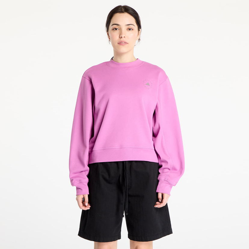 Dukserice adidas Performance adidas by Stella McCartney Regular Sweatshirt Ružičasta | JJ0151