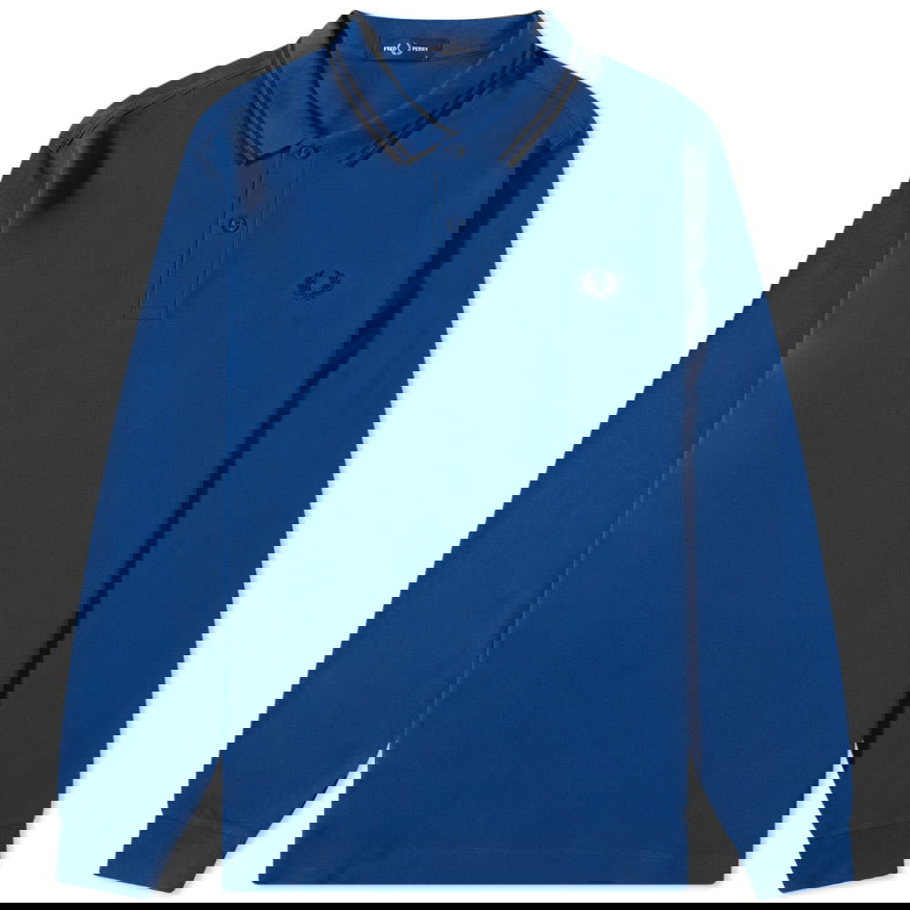 Polo majica Fred Perry Twin Tipped Polo Shirt\ Tamnoplava | M3636-R31, 0