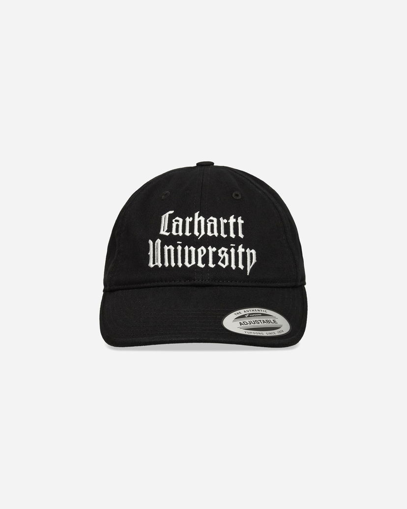 Kapa Carhartt WIP Carhartt University Adjustable Cap Crna | I035629 K02XX