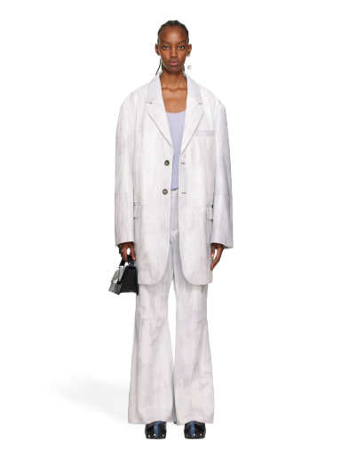 Jakna Acne Studios x SSENSE Lambskin Blazer Jacket Bijela | C70003-