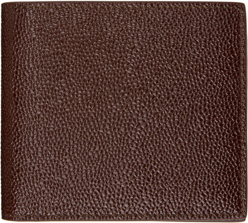 Novčanik Thom Browne Pebble Grain Bifold Wallet Smeđa | MAW023L-03542