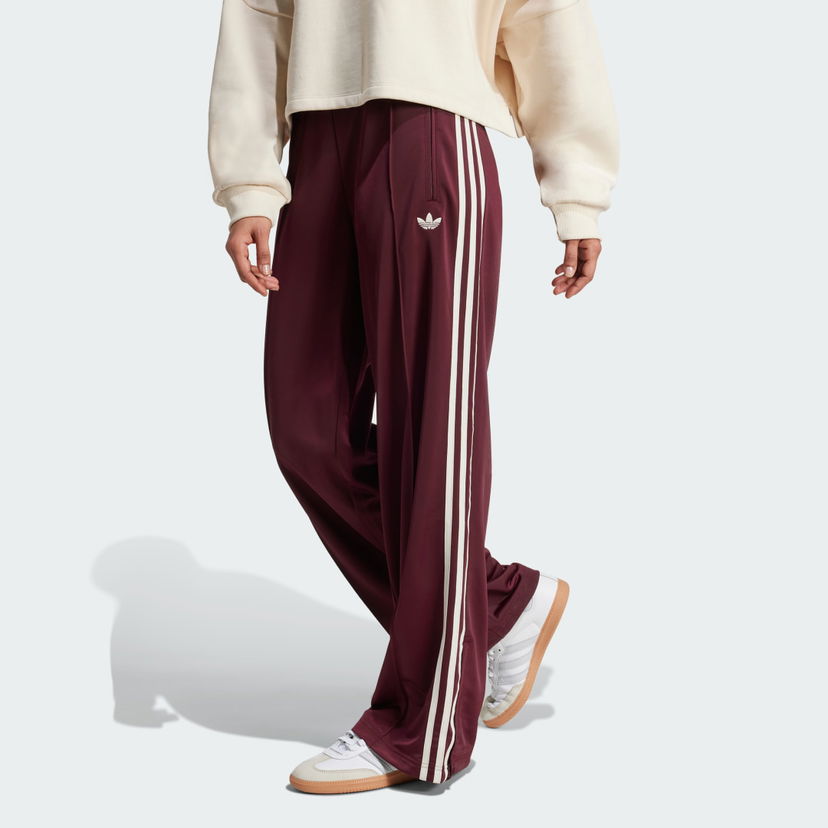 Trenirka adidas Performance Adicolor Classic Firebird Loose Track Pants Tamnocrvena | KA7743