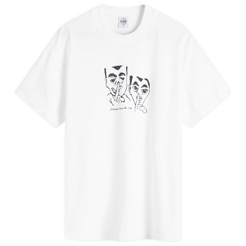 Majica kratkih rukava Polar Skate Co. Boogers T-Shirt Bijela | PSC-F24-35