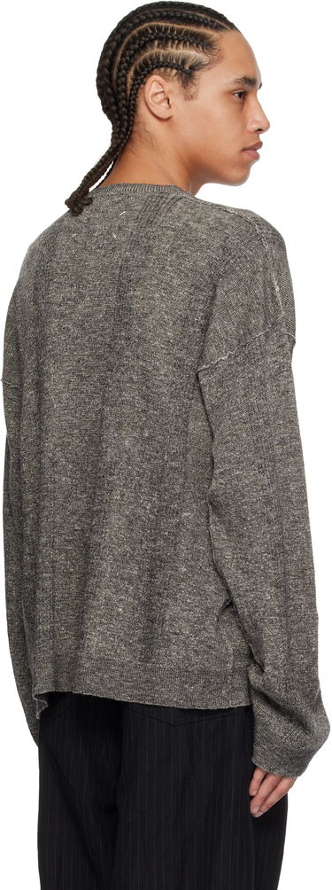 Džemper Maison Margiela Maison Margiela V-Neck Sweater Siva | S50HN0012 M13097, 2