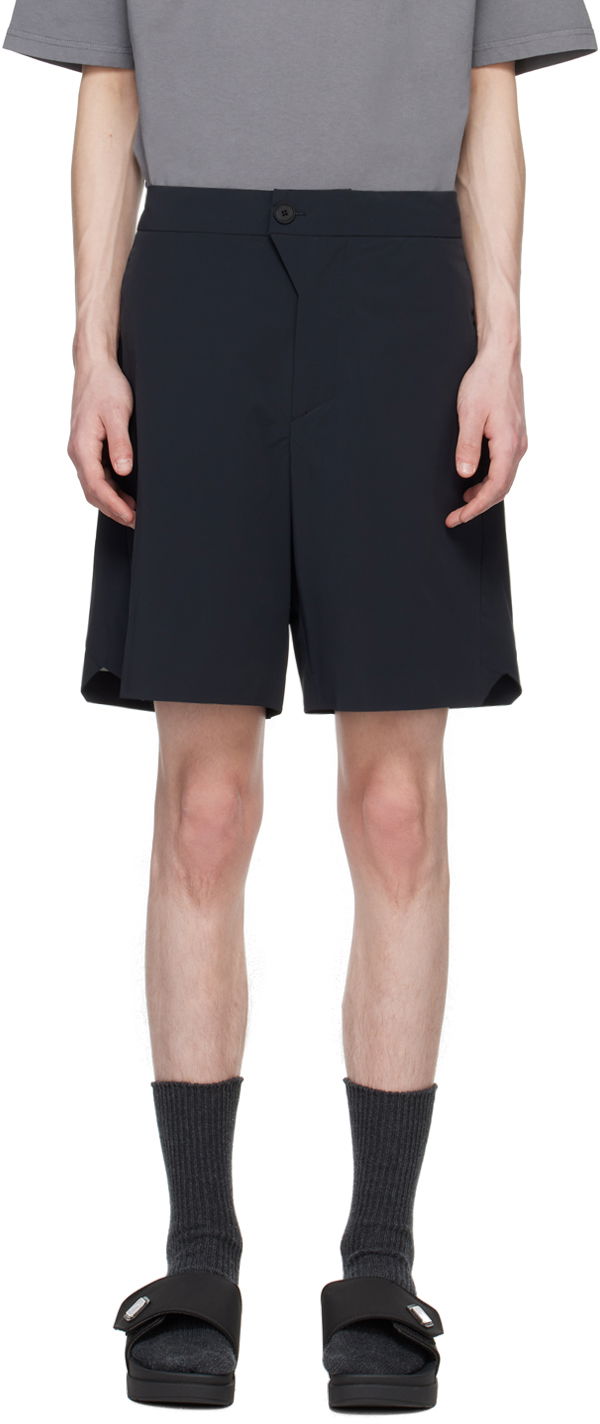 Kratke hlače A-COLD-WALL* Essential Shorts Crna | ACWMB069