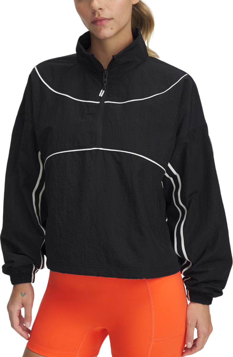 Dukserice Under Armour Under Armour Run 96 Jacket Crna | 1389567-001