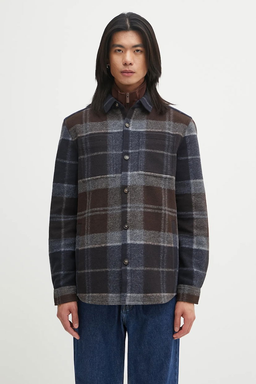 Košulja Barbour Barbour Chapter Tailored Check Overshirt Višebojno | MOS0400TN38