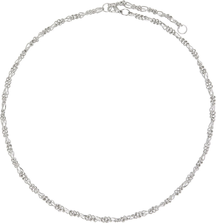 Ogrlica OUR LEGACY Barbwire Necklace Metalik | A4258BSB